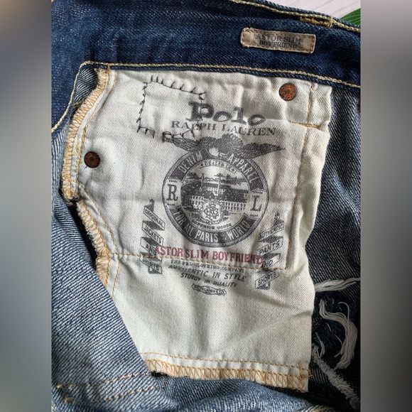 Polo Ralph Lauren The Astor Slim
Boyfriend Jeans Sz 27 - Picture 7 of 15